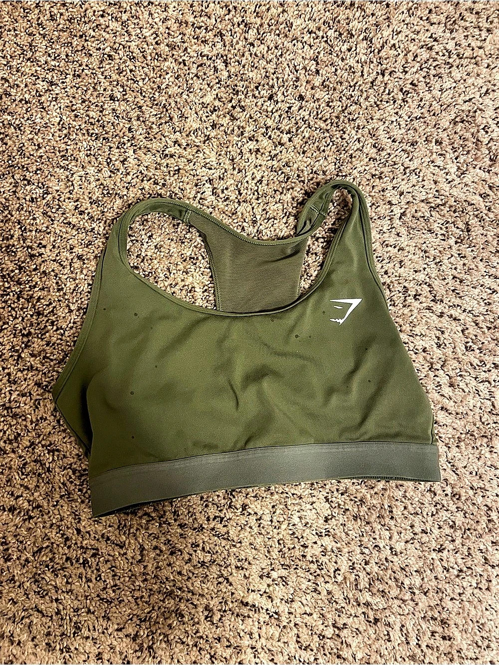 Gymshark Women's Green Sports Bra